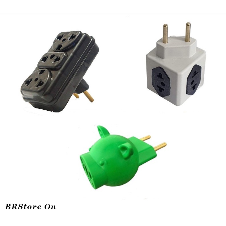 Adaptador Tomada Benjamin Plug Kit 03 01 Adaptador T 01 Adaptador