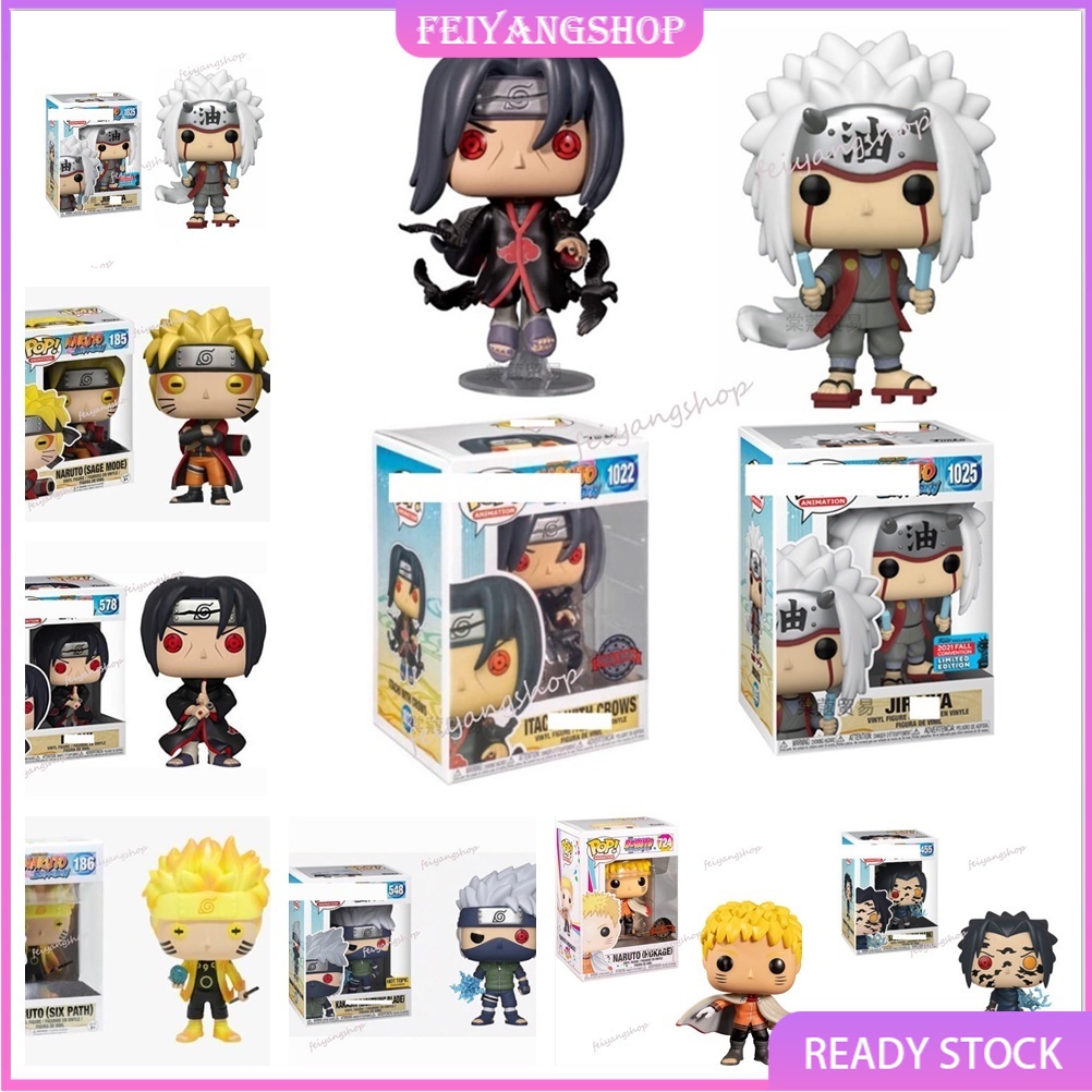 Funko Pop Naruto Uzumaki Sasuke Uchiha Itachi Vinil Action Figure