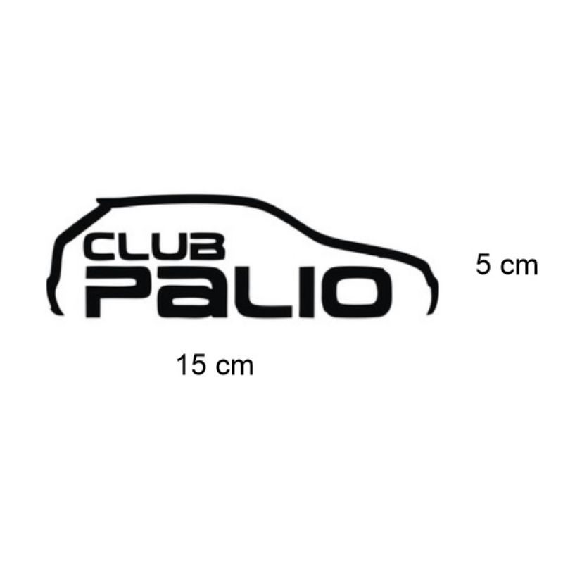 Adesivo Club Do Palio Adesivos Fiat Rebaixado Tunning Shopee Brasil