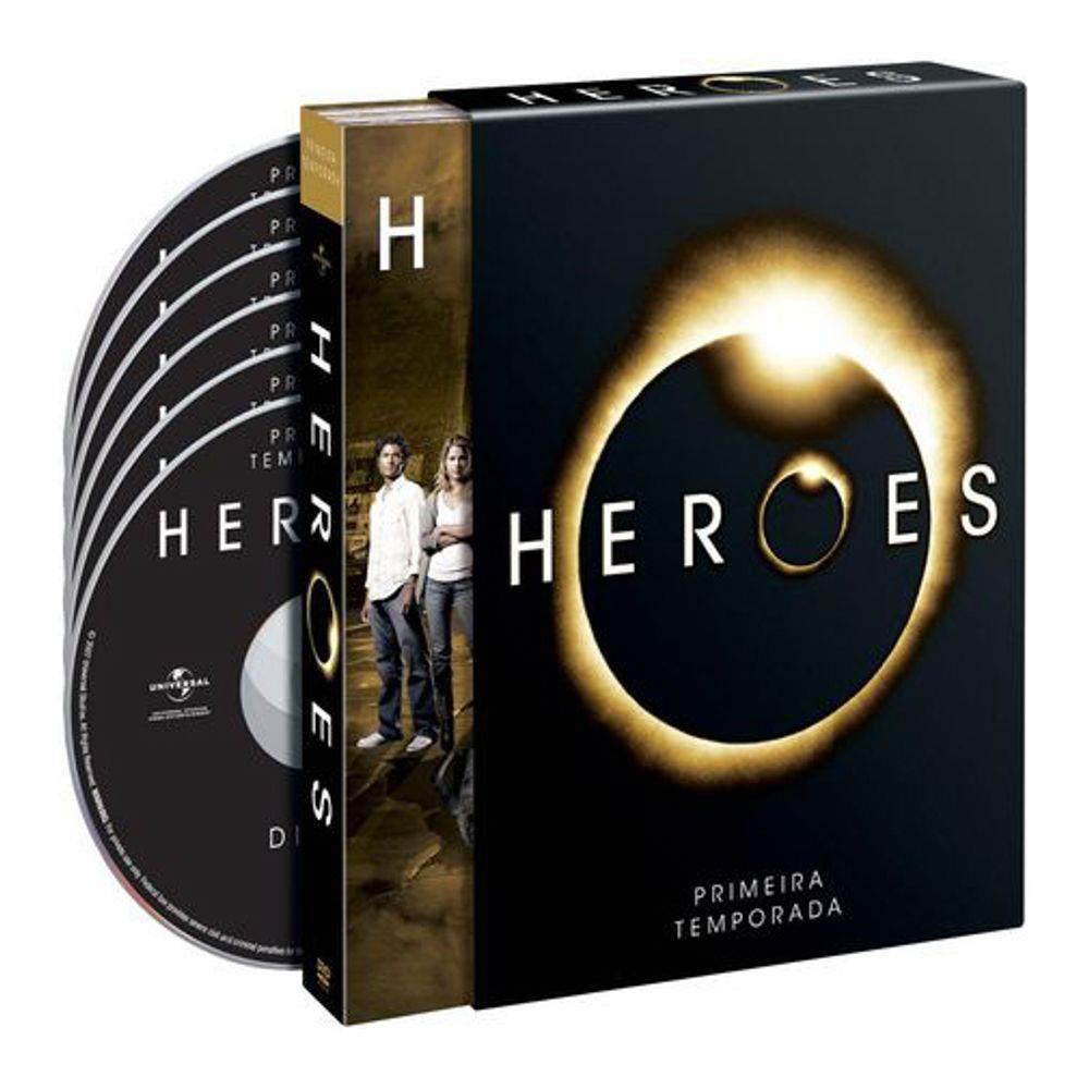 Box Dvd Heroes Primeira Temporada Dvds Shopee Brasil