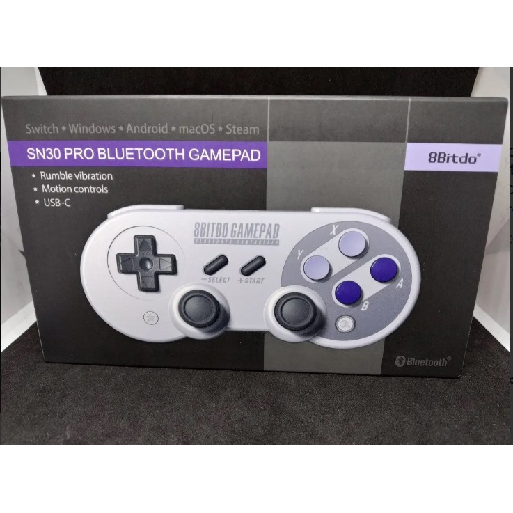 Controle 8bitdo SN30 Para Nintendo Switch Windows Android MacOs