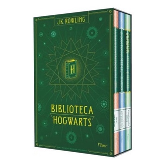 Box Biblioteca Hogwarts Livros Capa Dura Harry Potter Shopee