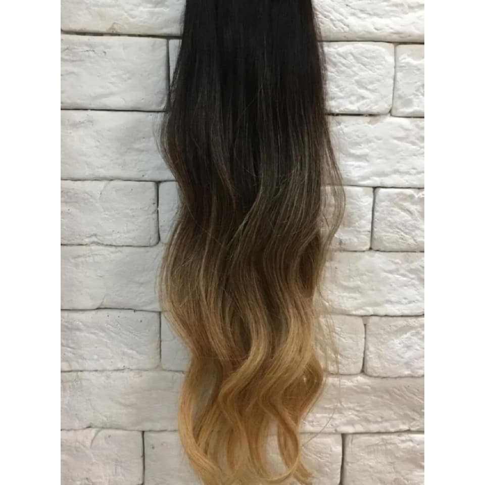 Cabelo Morena Iluminada Levemente Ondulado 150 Gramas 60 Cm Tic Tac