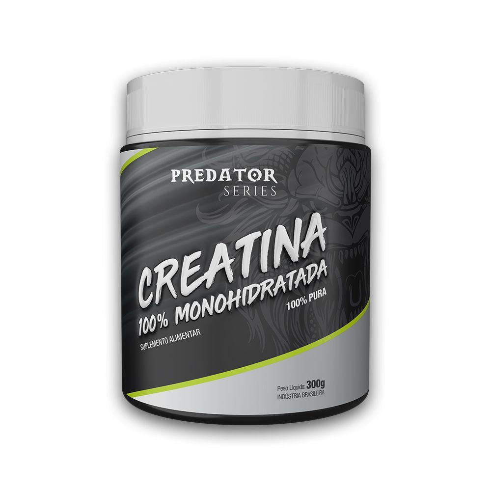 Creatina Predator 100 Monohidratada 300g Shopee Brasil