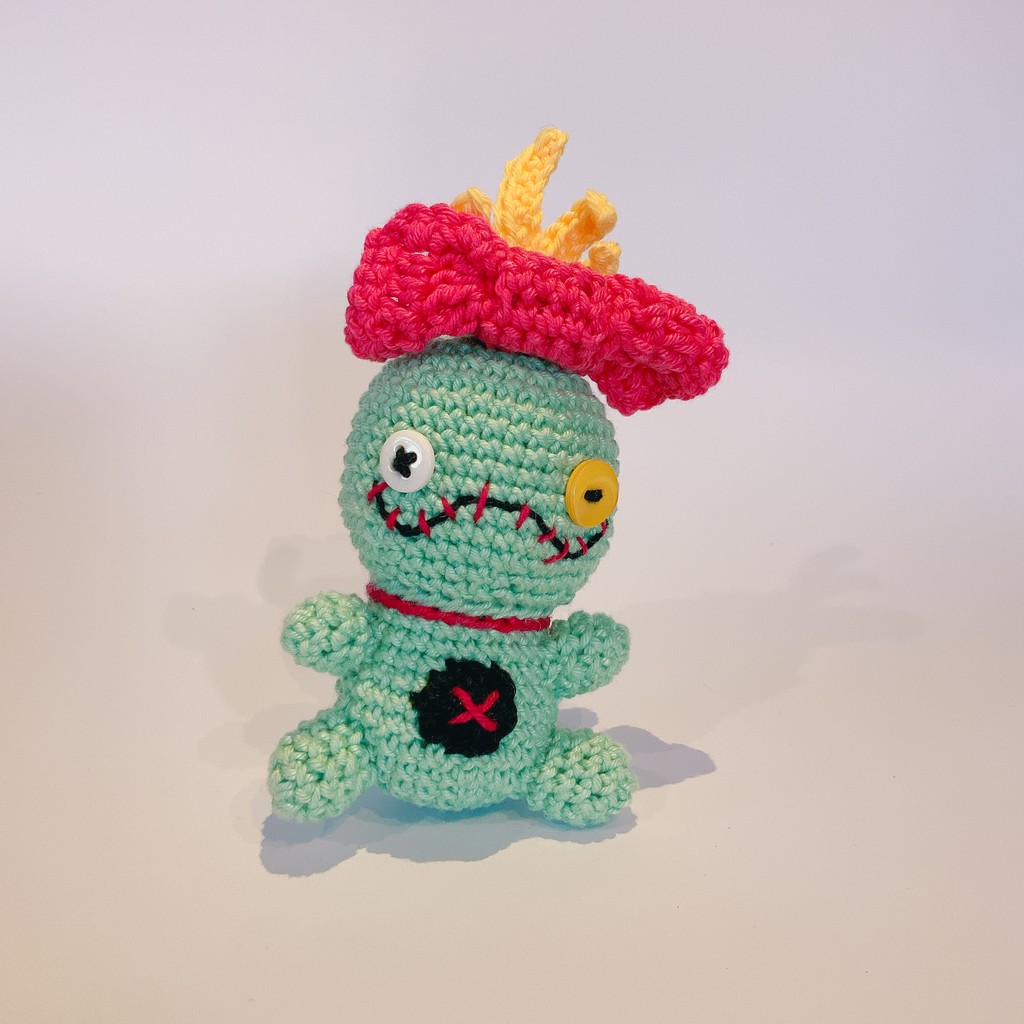 Xepa Amigurumi Boneca Lilo E Stitch Shopee Brasil