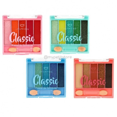 Paleta De Sombras Classic Jasmyne Shopee Brasil