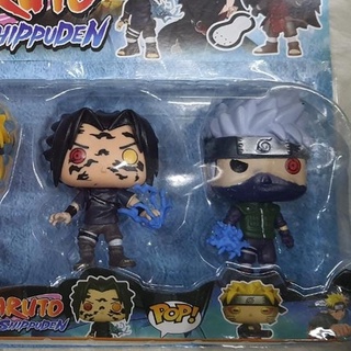 Kit Bonecos Funko Pop Personagens Anime Naruto Shippuden Sasuke