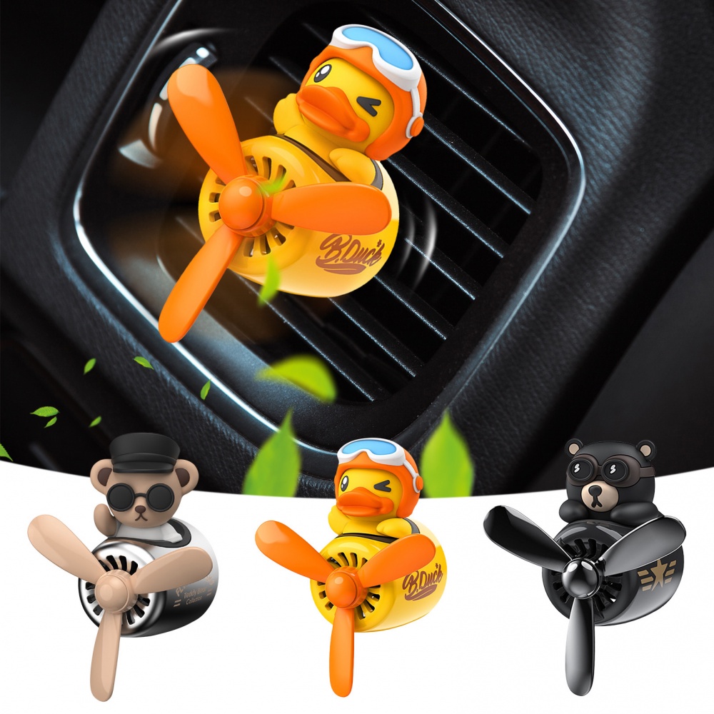 Carro Ar Freshener Cheiro No Styling Ventilação Difusor De Perfume Urso