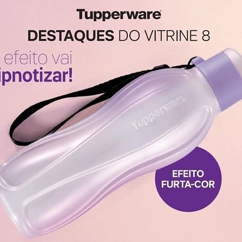 Tupperware Eco Tupper Garrafa Plus Sereia 500ml Furta Cor Shopee Brasil