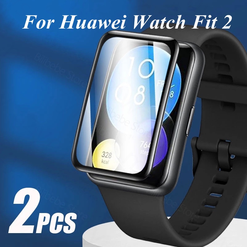 Película Protetora 3D Curva Para Huawei Watch Fit 2 De Tela