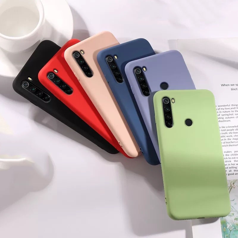 Case Capa Capinha Redmi Note Xiaomi Silicone Aveludada Escorrega O