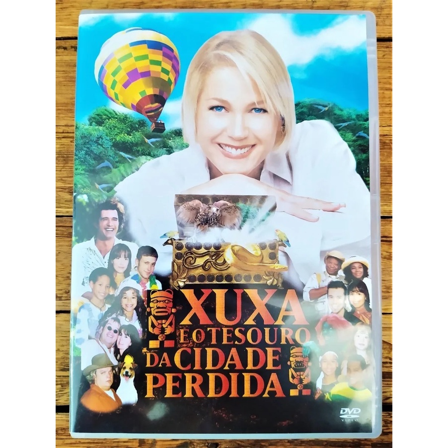 Dvd Original Xuxa E O Tesouro Da Cidade Perdida Filme