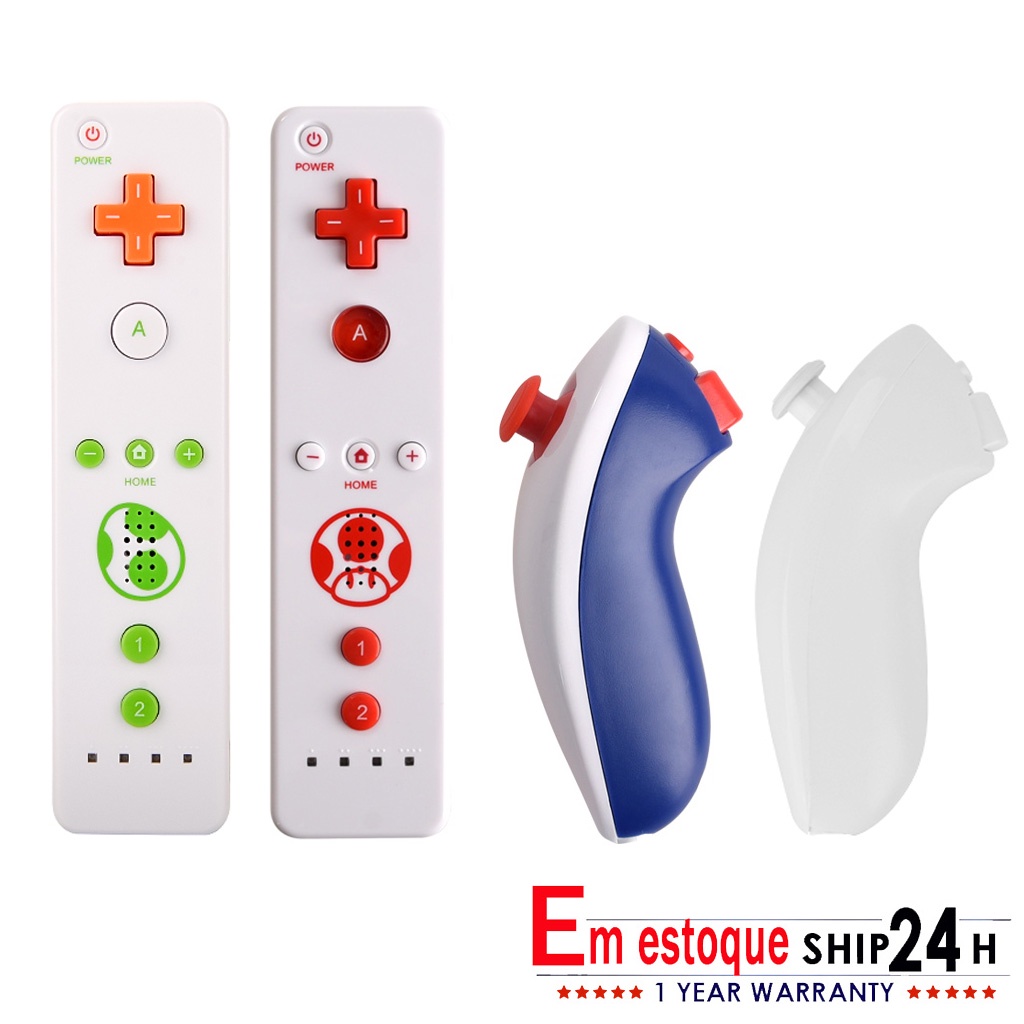 3In1 Joystick Wiimate Para Nintendo Wii Motion Plus Controlador Remoto