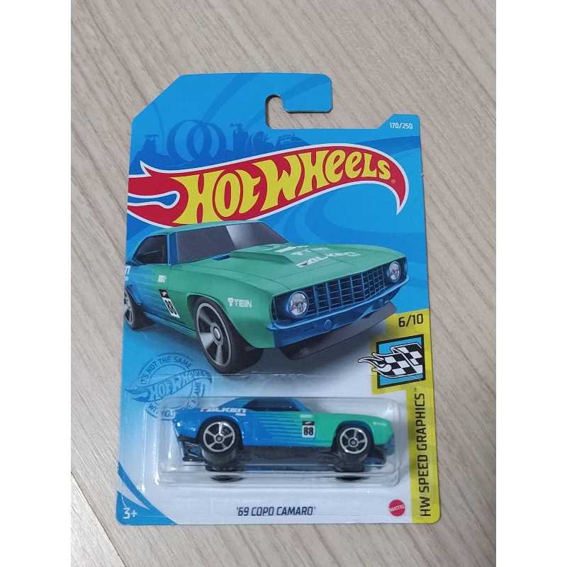 Hot Wheels 69 Copo Camaro Falken 2021 HW Speed Graphics Lote H