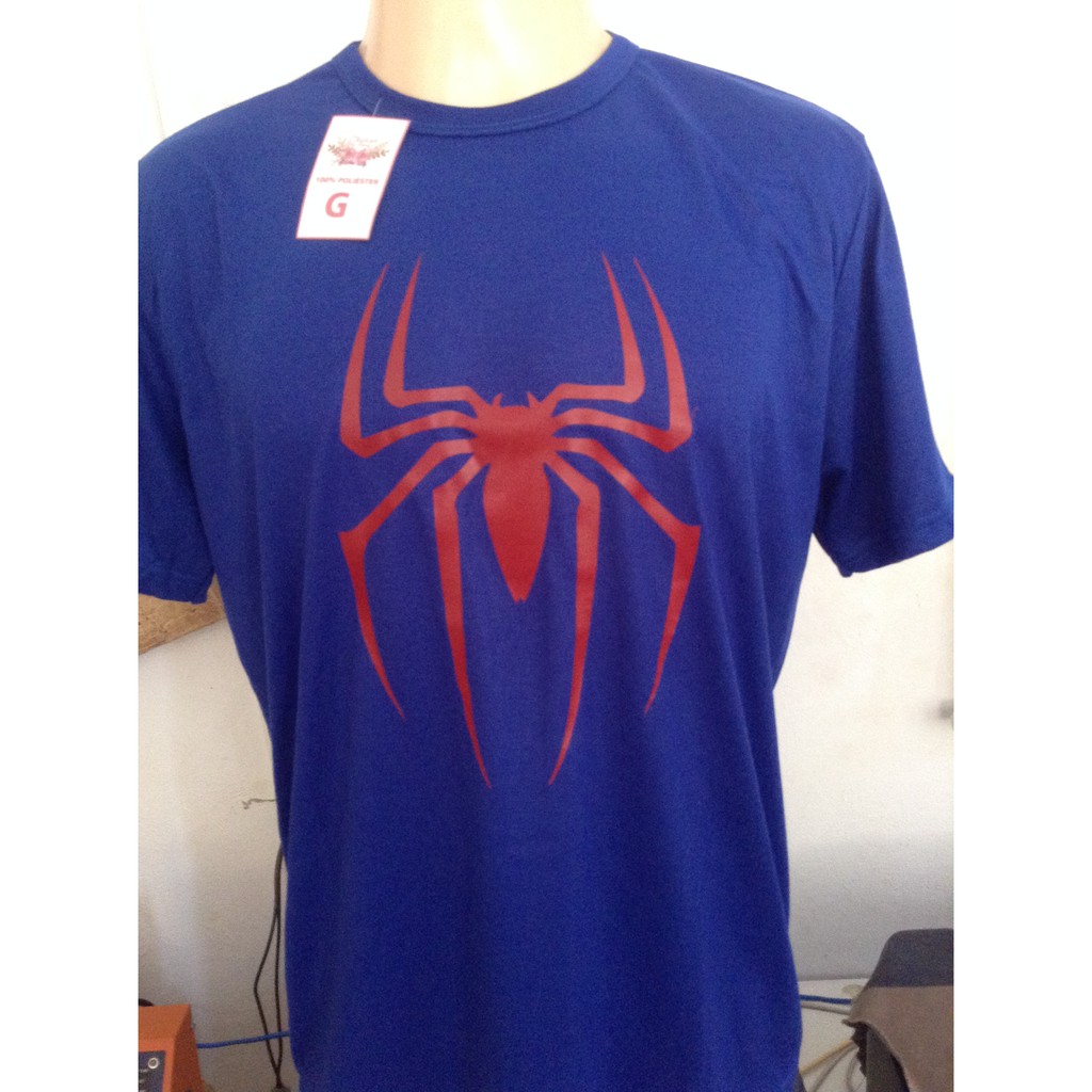 Camiseta Spider Man Super Her I Marvel Camisa Homem Aranha Shopee Brasil