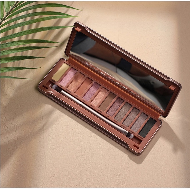 Paleta De Sombra De Olho Urban Decay Heat Naked Cores Para