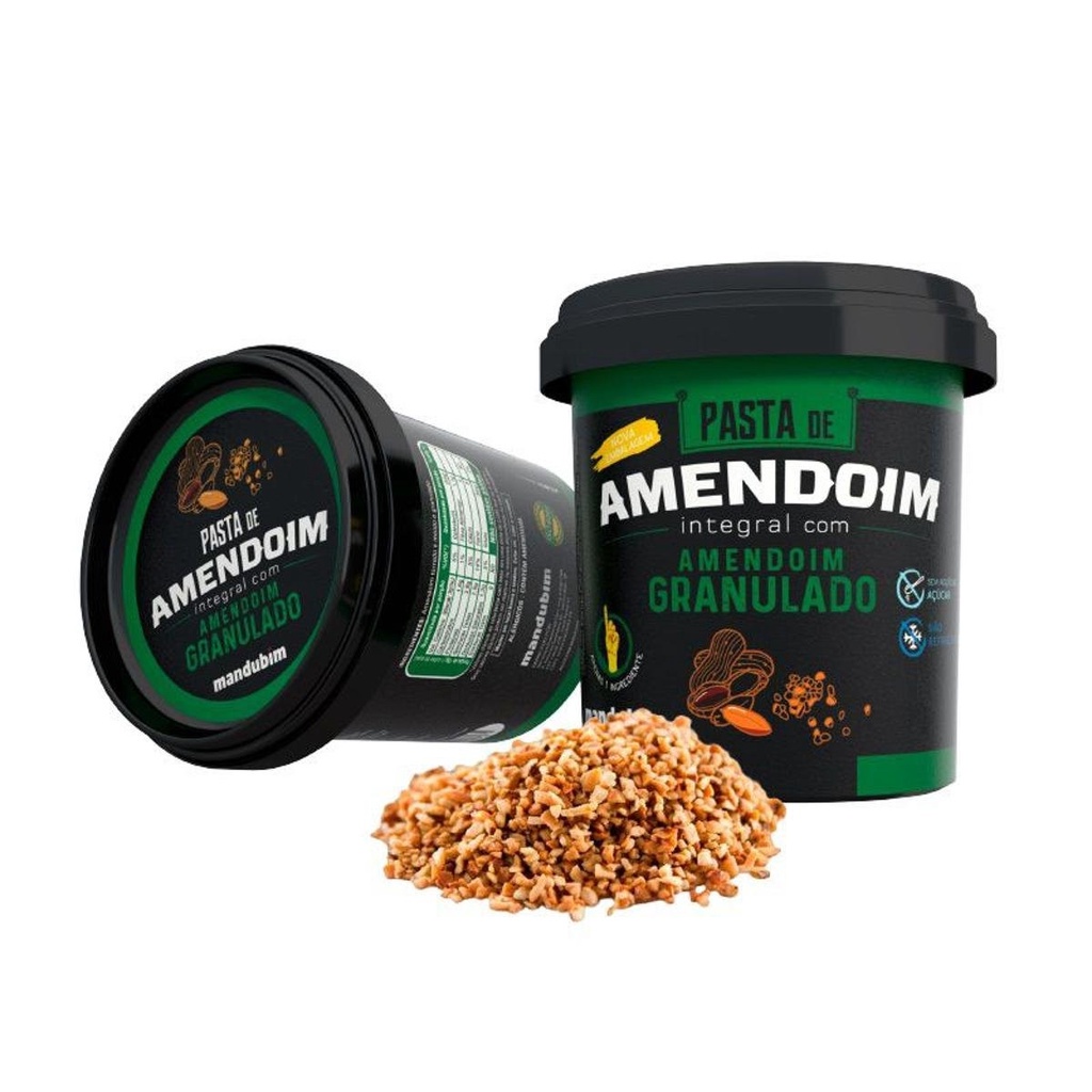 Pasta De Amendoim Mandubim Granulado Kg Shopee Brasil