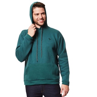 Kit 3 Blusas De Frio Moletom Liso Masculino E Feminino Capuz Canguru