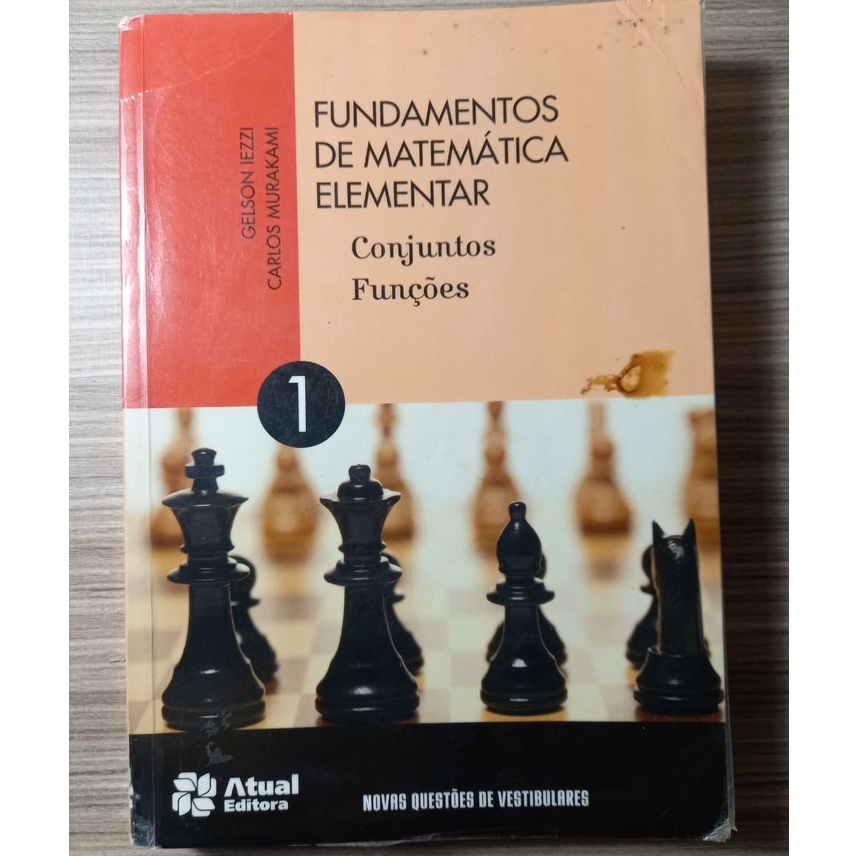 Fundamentos da Matemática Elementar FME 1 conjuntos e funções