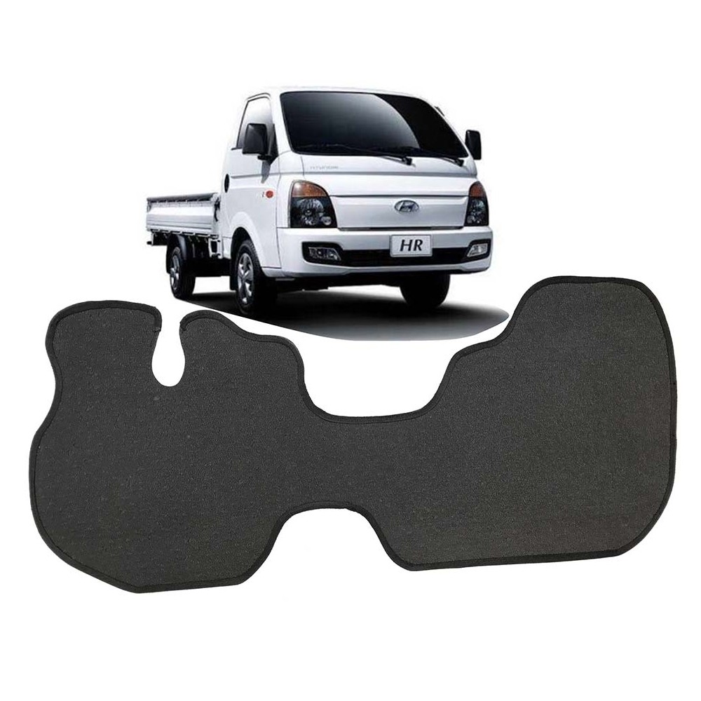 Tapete Caminhão Hyundai Hr Borracha Pvc Texturizado Pinado Inteiriço