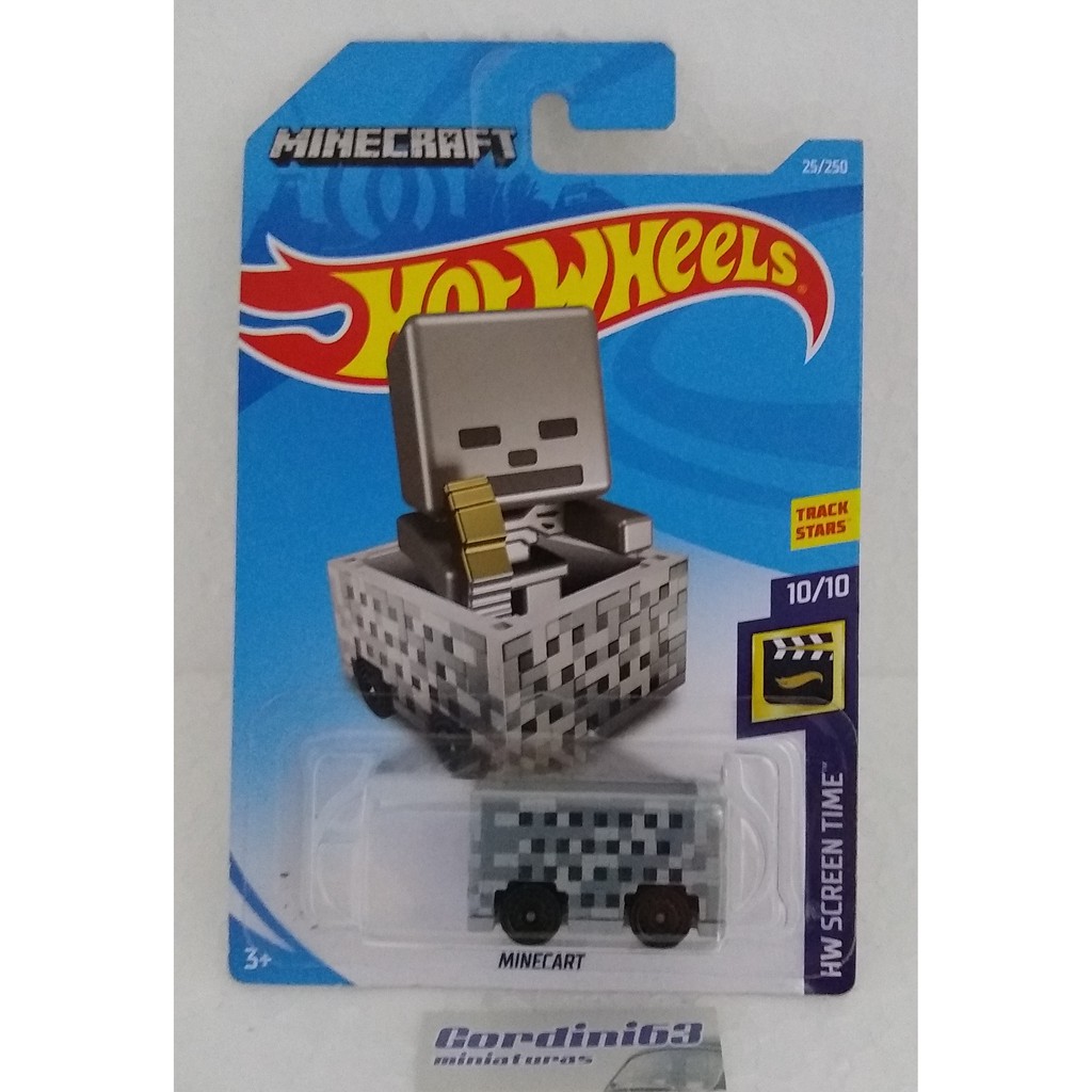 Hot Wheels Minecraft Minecart Track Stars Shopee Brasil Hot Sex Picture