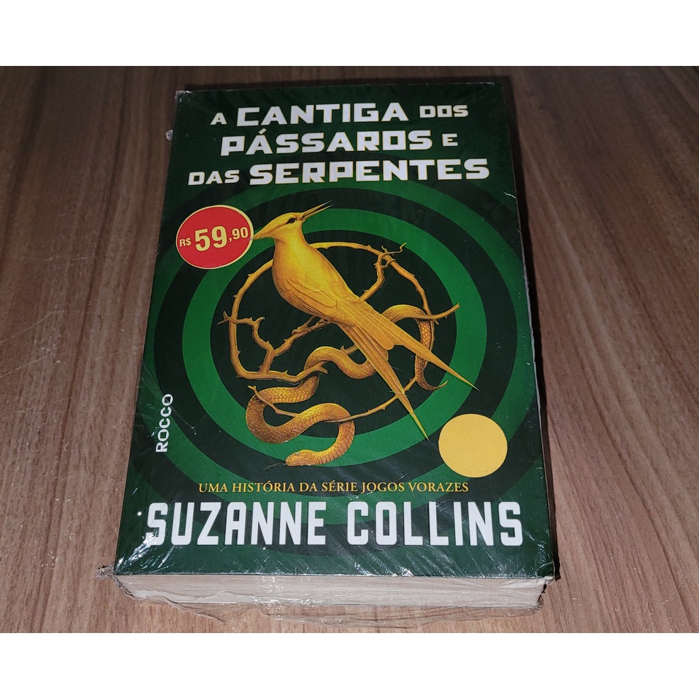 Novo Livro A Cantiga Dos P Ssados E Das Serpentes Suzane Collins