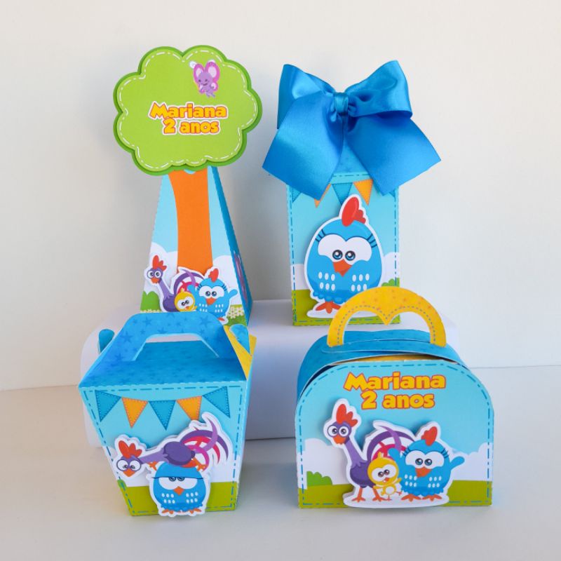 Kit De Personalizados Galinha Pintadinha Itens Shopee Brasil