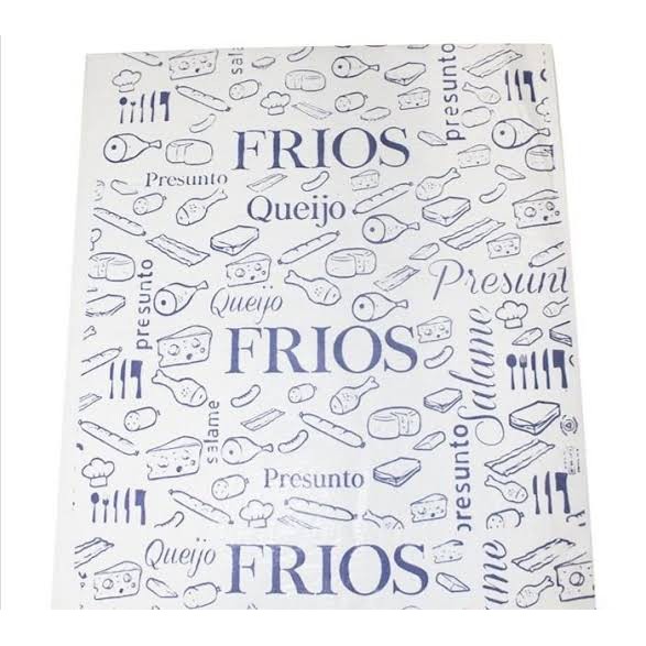 Papel Acoplado Para Frios Folhas Cm X Cm Shopee Brasil