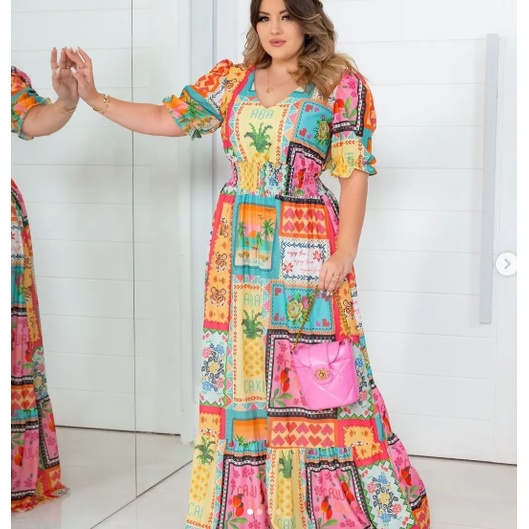 Vestido Farm Plus Size Shopee Brasil