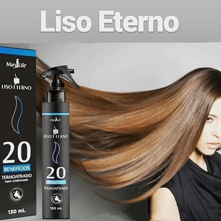 Liso Eterno Finalizador 20 Benefícios Mary Life 130ml Shopee Brasil