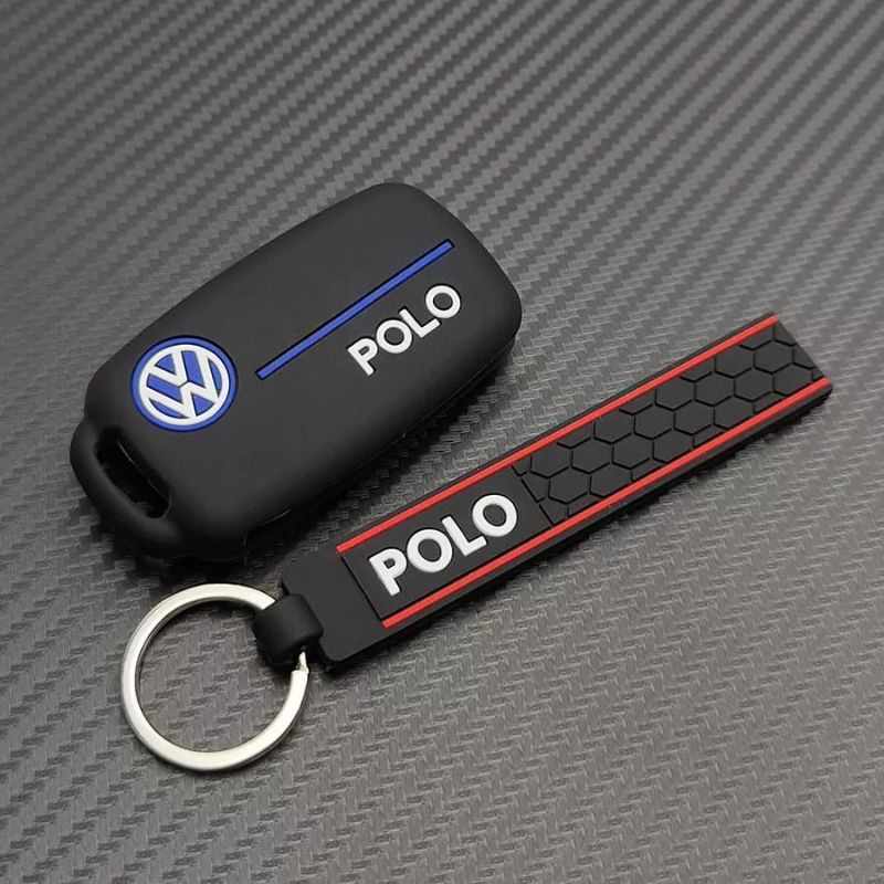 Capa Silicone Chave Canivete Antigo Polo Volkswagen Chaveiro Polo