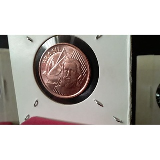 Moeda Flor De Cunho 5 Centavos Letra A Shopee Brasil