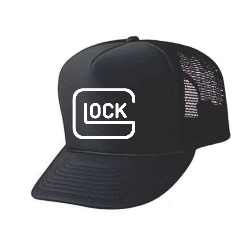 Bon Snapback Trucker Aba Curva Estampado Glock Promo O Desconto No