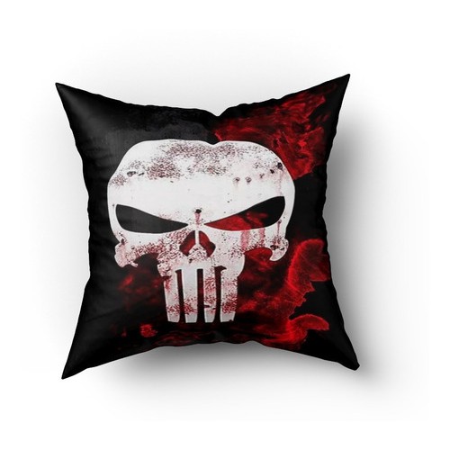 Almofada Geek 40x40 Caveira Justiceiro The Punisher Serie Shopee Brasil