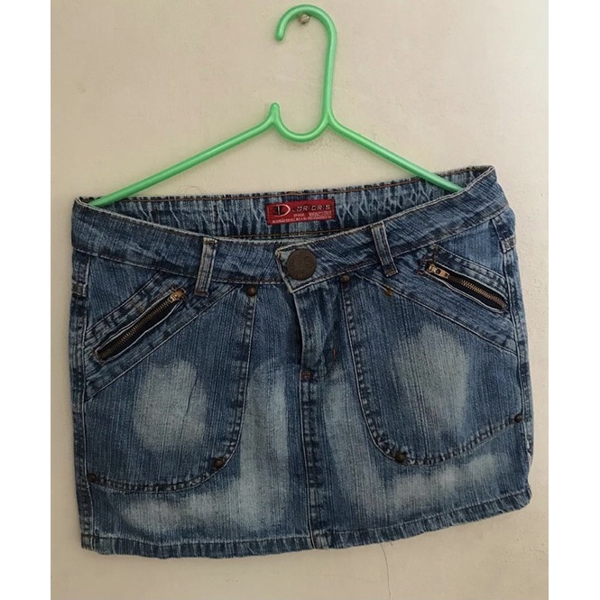 Saia Jeans Cintura Baixa Shopee Brasil