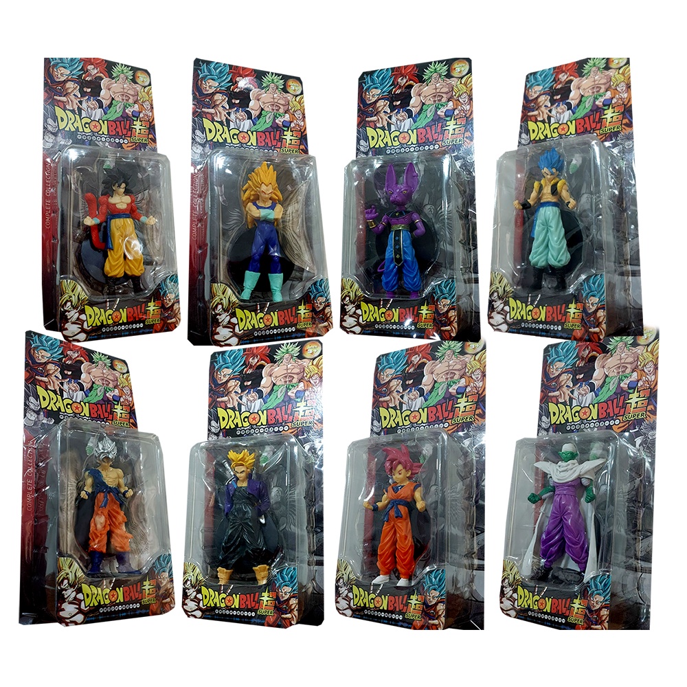 Boneco Dragon Ball Z Goku Vegeta Freeza Majin Boo Piccolo Gogeta Son