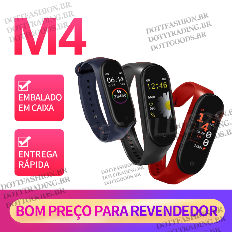 Rel Gio M Inteligente M Miband Esportivo Pulseira Inteligente Beecost