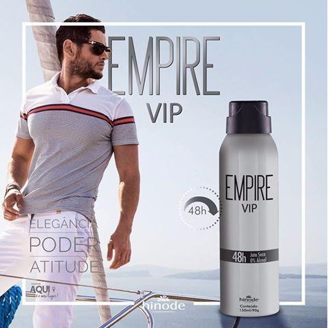 Desodorante Masculino Aerosol Antitranspirante Empire Vip Hinode Ml