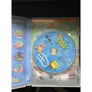 Dvd Bob Esponja Hist Rias Do Fundo Do Mar Shopee Brasil