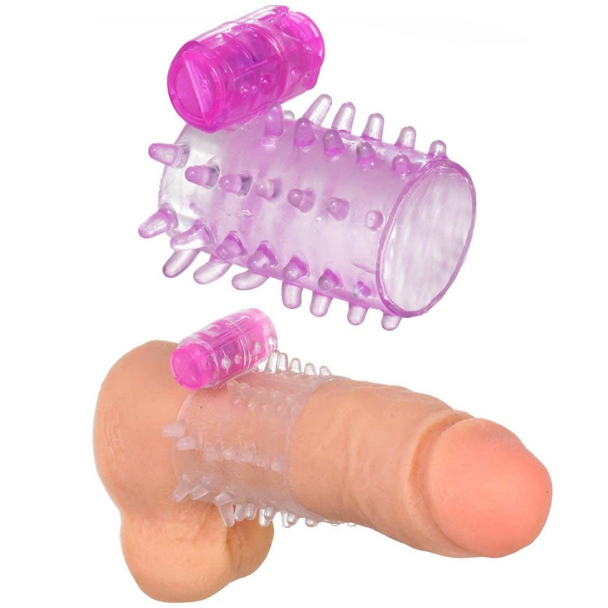 Vibrador Personal Capa Peniana Feita Em Silicone 15cm SEX SHOP