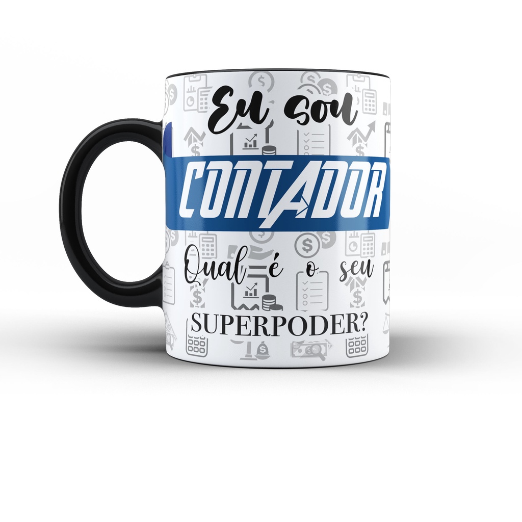 Caneca Profiss O Contador Contabilidade Ci Ncias Cont Beis Seu Nome