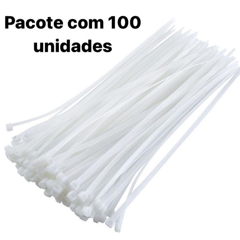 Kit Abra Adeira De Nylon Enforca Gato Lacre Branco Unidades