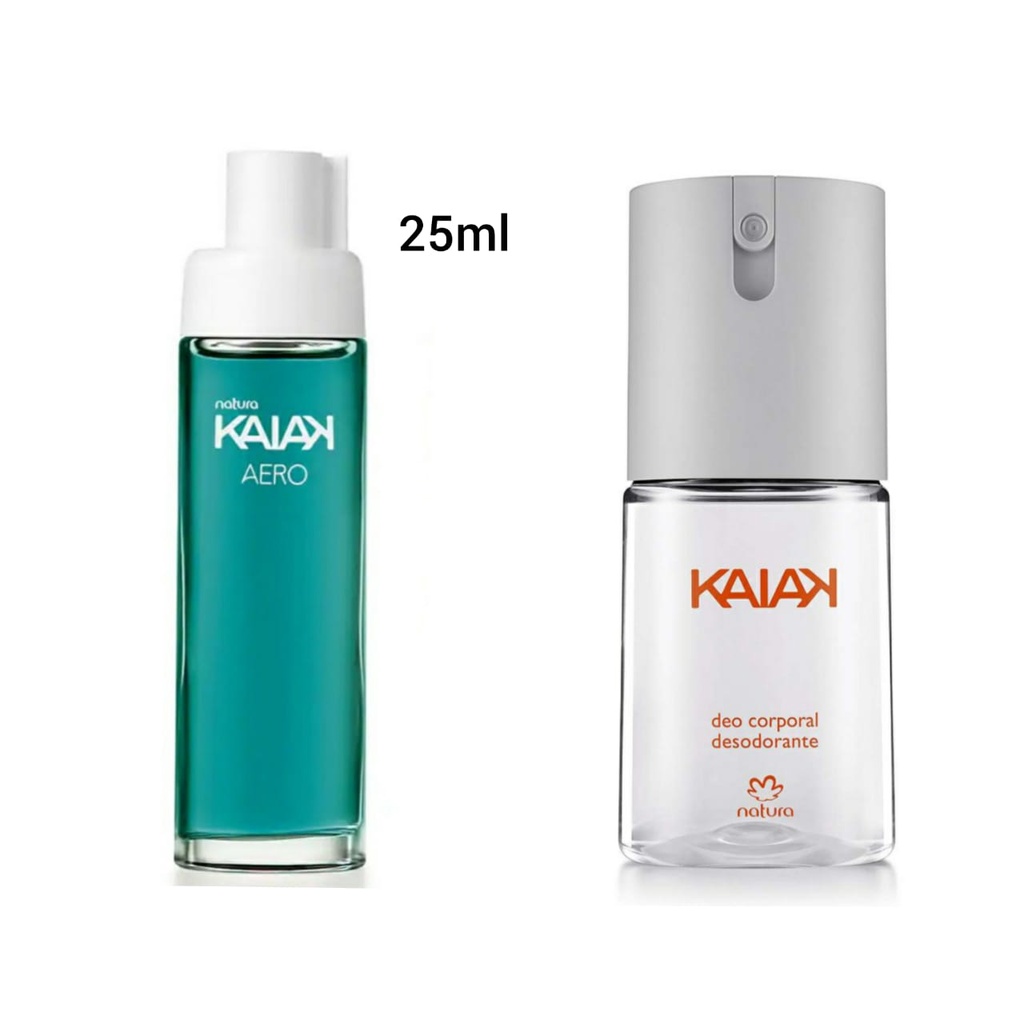 Presente Natura Kaiak Aero Feminino Miniatura 25ml Deo Desodorante