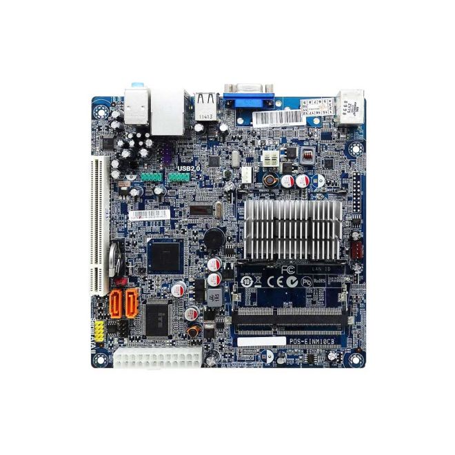 Kit Placa Mãe Positivo POS EINM10CB Processador Dual Core D525 DDR3 800