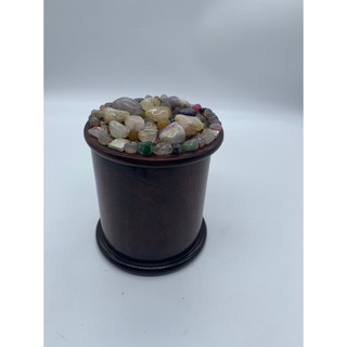 Pote Pequeno Cilindrico De Pedras Naturais Shopee Brasil