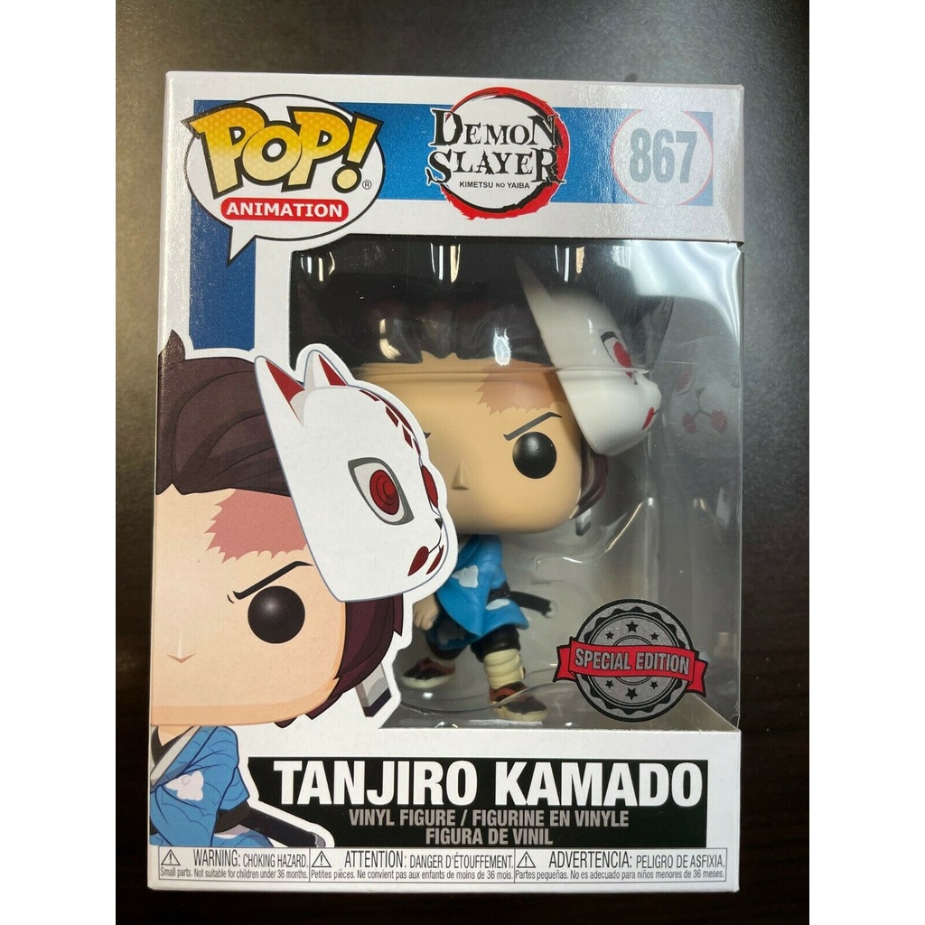 Funko Pop Demon Slayer Tanjiro Kamado Special Edition Shopee