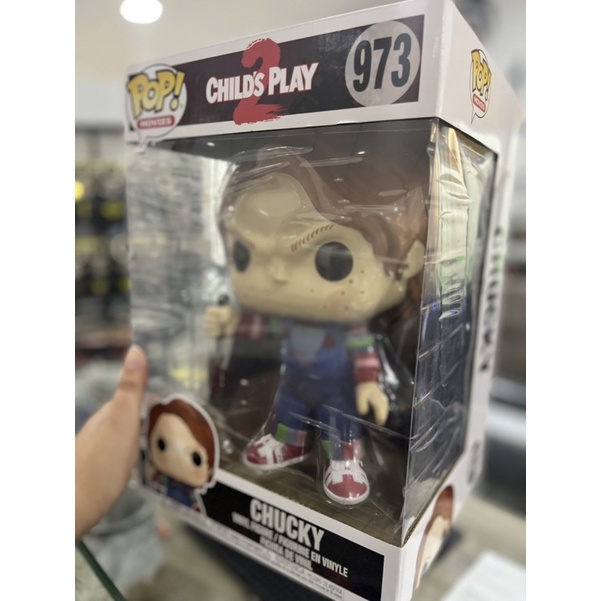 Funko Pop Gigante Chucky 973 Original Shopee Brasil