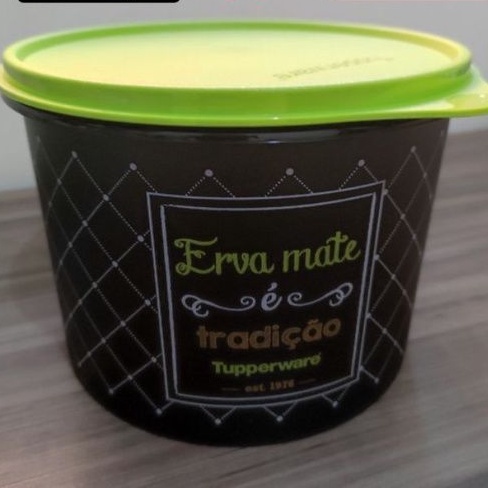 Tupper Caixa Erva Mate G Tupperware Shopee Brasil