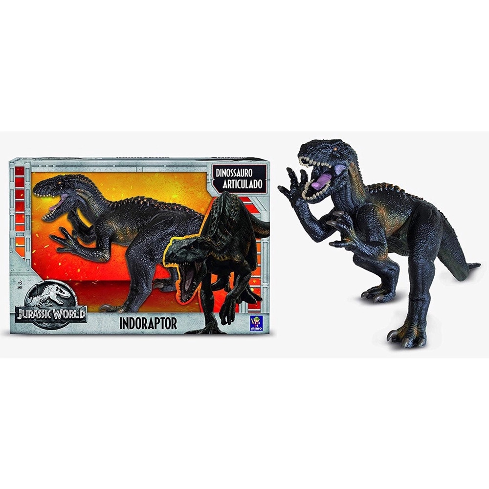 Brinquedo Dinossauro Articulado Indoraptor Jurassic World Mimo Shopee