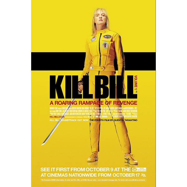 Poster Kill Bill Volume Filmes Shopee Brasil